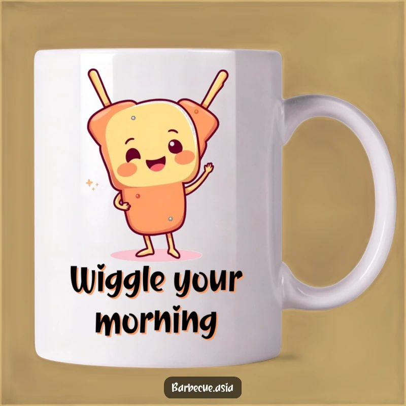 Funny Food Skewer Wiggle Mug: A Joyful Gift for Playful Mornings