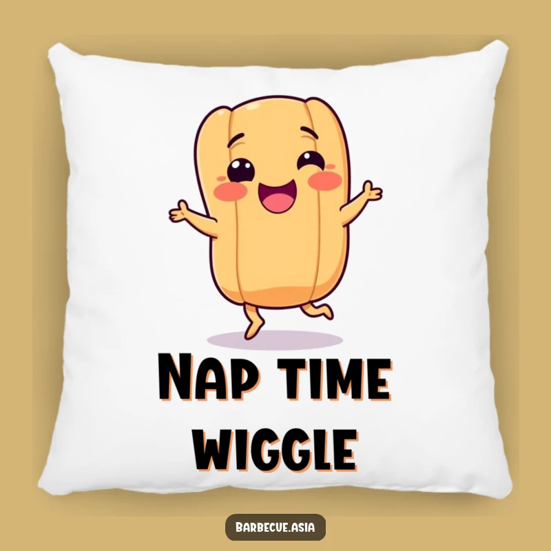 Funny Hot Dog Dance Pillow: Cuddle Up with This Hilarious Comfort