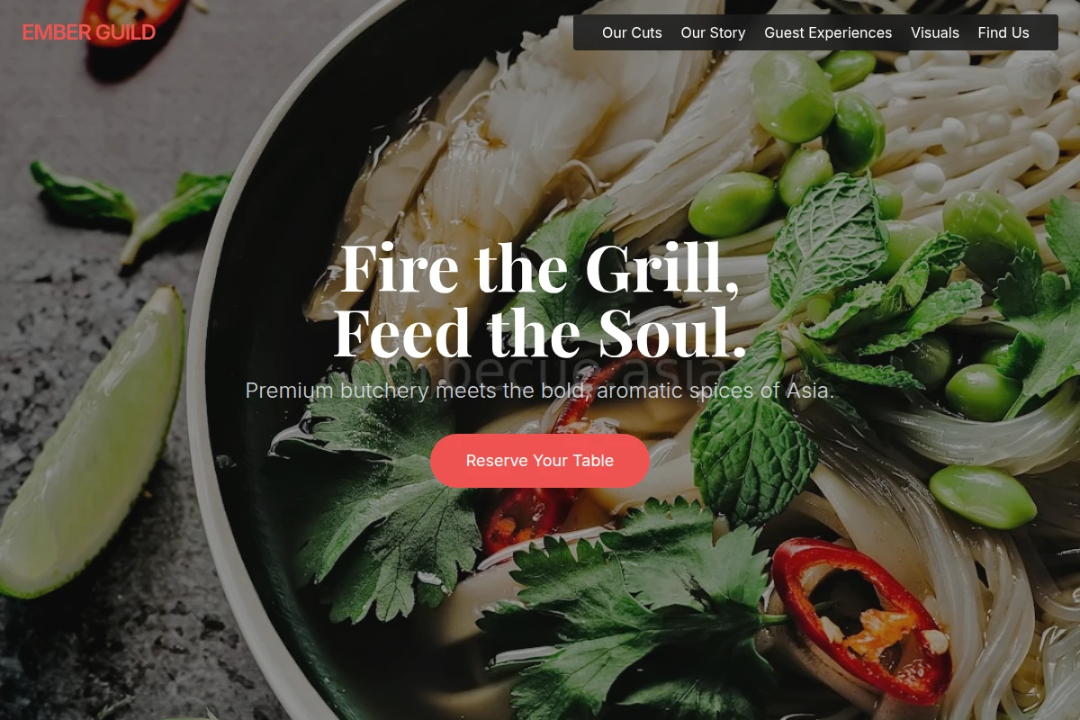 Butcher Asian Fusion Food