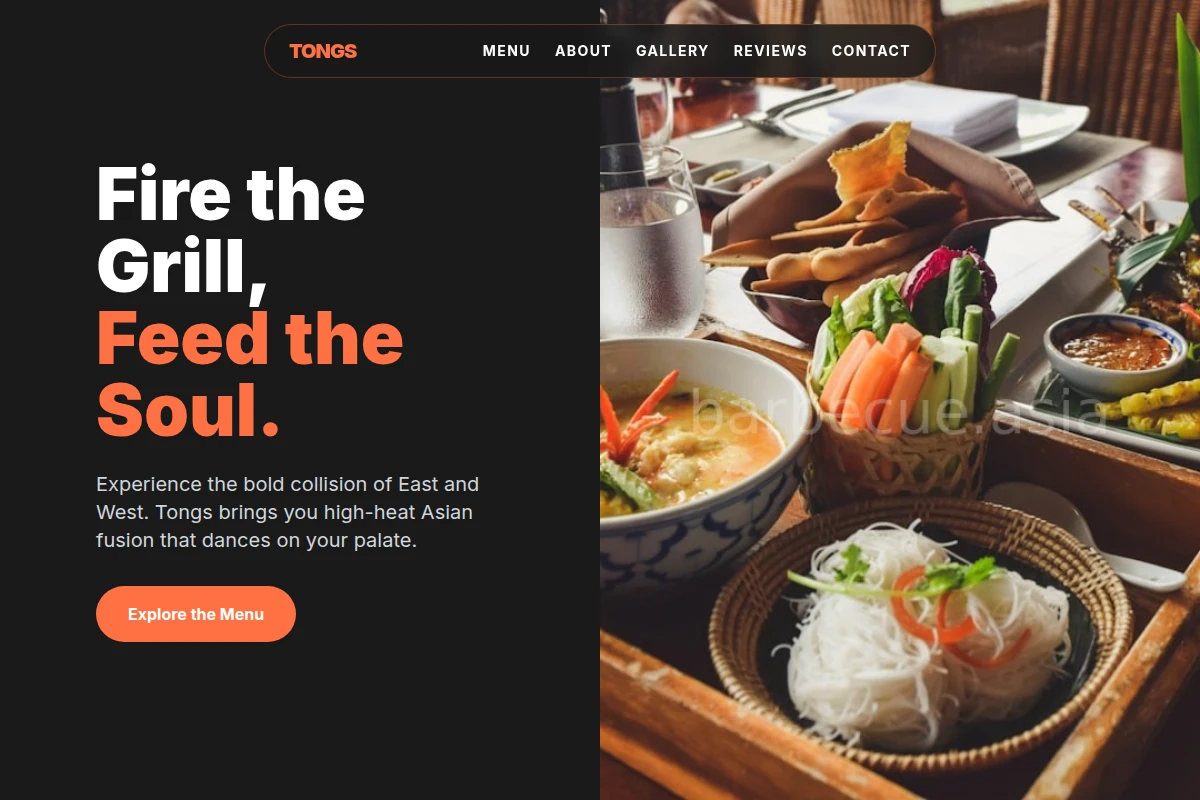 Tongs Asian Fusion Food