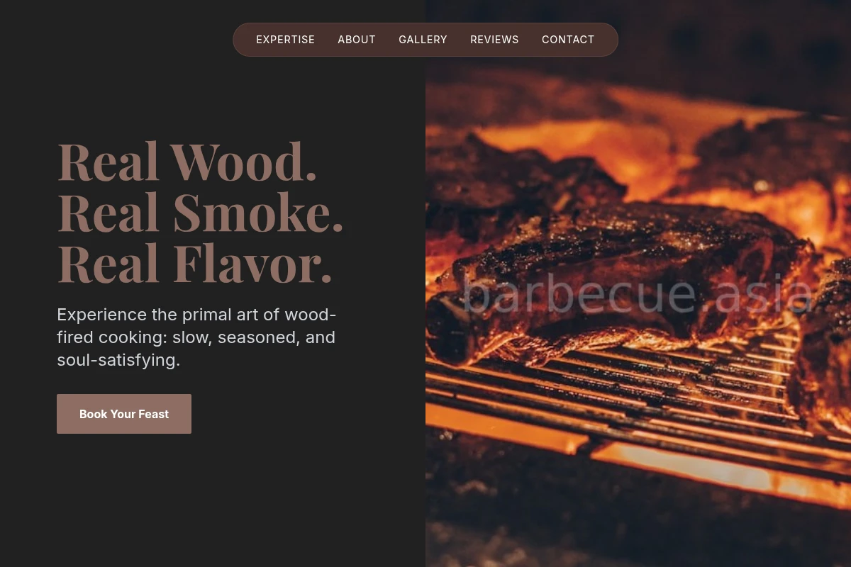 Wood Bbq