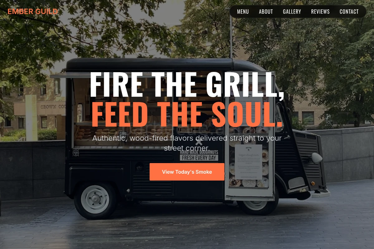 Smoldering Food Truck