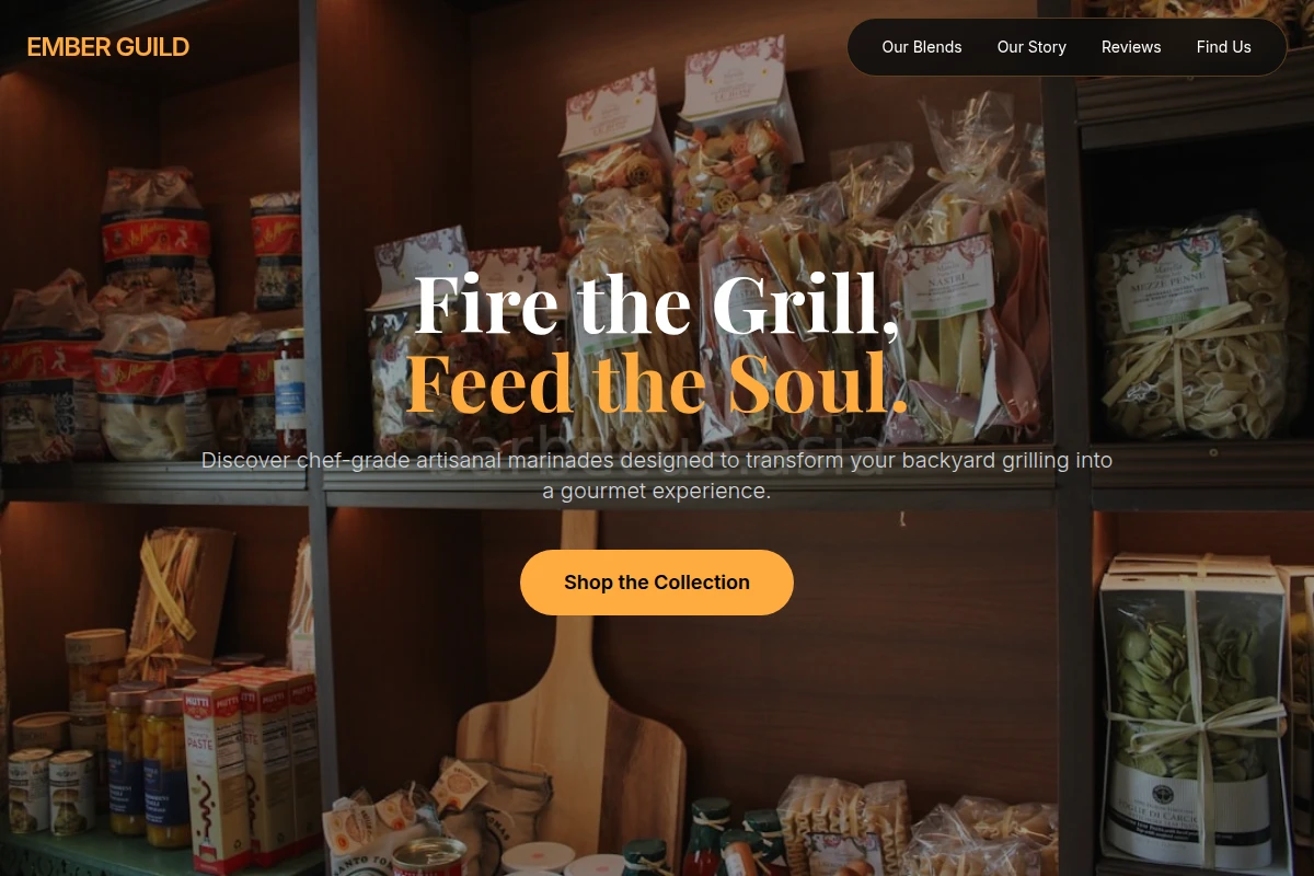 Marinade Specialty Food