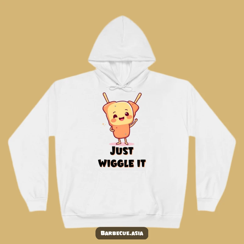 Funny Food Skewer Wiggle Hoodie: Cozy Comfort with Funky Vibes