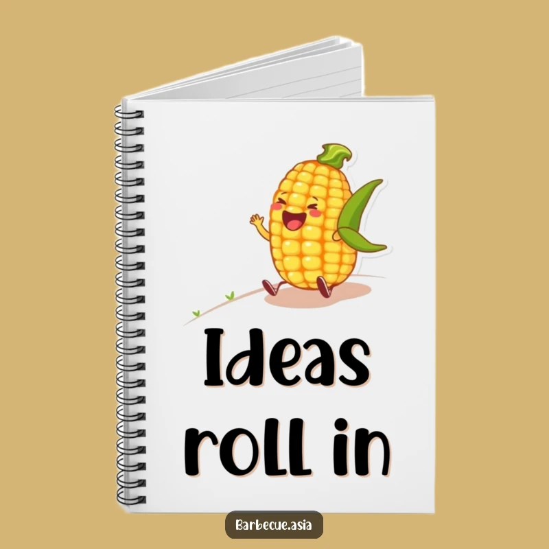 Funny Corn Cob Laugh Notebook: Capture Ideas with Joyful Giggles
